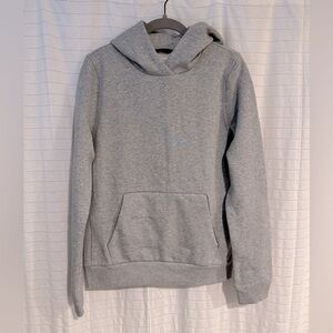 NWOT MPG Sport Luxefleece Pullover Heather Concrete Gray Hoodie Size Small